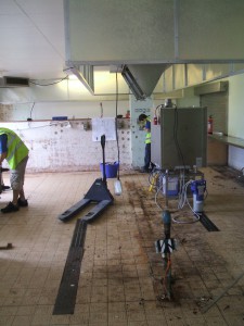 Coombe Dean Refectory - During 05